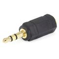Monoprice 3.5mm TRS Stereo Plug to 2.5mm TRS Stereo Jack Adapter Gold Plated