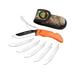 Outdoor Edge Razor-Pro Folding Hunting 3.5" Drop Point 420 Stainless Steel Blade Kraton Handle SKU - 236407