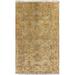 White 24 x 0.39 in Indoor Area Rug - Candice Olson Rugs Temptress Oriental Handmade Wool Sage/Mustard/Beige Area Rug Wool | 24 W x 0.39 D in | Wayfair