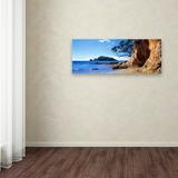 Trademark Fine Art Bland Bay, Northland, NZ Photographic Print on Wrapped Canvas Canvas | 6 H x 19 W x 2 D in | Wayfair DE0024-C619GG