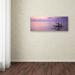 Trademark Fine Art "Drift Away" by David Evans Photographic Print on Wrapped Canvas in White | 16 H x 47 W x 2 D in | Wayfair DE0005-C1647GG