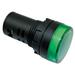 DAYTON 22NY98 Raised Indicator Light,22mm,24V Green