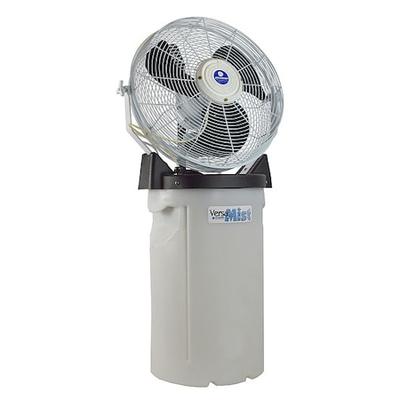 SCHAEFER PVM18 Industrial Misting Fan 18" Non-Oscillating, 115VAC,