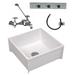 MUSTEE 63CM 24 in W x 24 in L x 10 in H, Mop Sink Kit