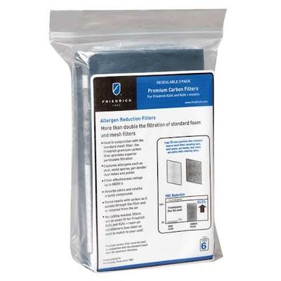 FRIEDRICH KWCFL Kuhl AC Filter,Polyester,PK3