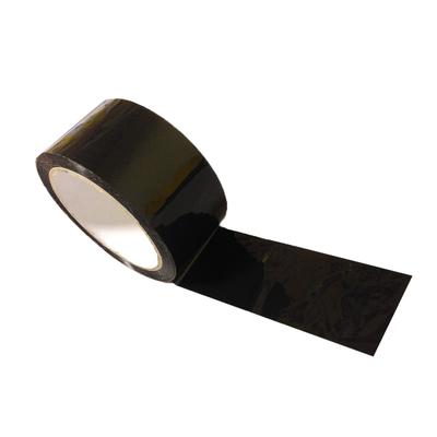 6 x Black Adhesive Tape for Packing & Storage 50mm x 66m