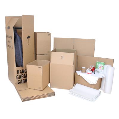 House Moving Boxes - Large Moving Pack. 34 boxes & accessories