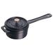 Staub Cast Iron 0.26-qt Mini Saucepan Enameled Cast Iron/Cast Iron in Black | 2.83 H x 4.02 W in | Wayfair 1241025