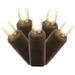 Vickerman 346664 - 50 Light 25' Brown Wire Warm White Wide Angle LED Lights with 6" Spacing (X6B6501)