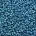 Miyuki Duracoat Delica Japanese Seed Beads 11/0 7.2g Opaque Bayberry Blue