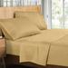 Clara Clark 1500 Thread Count Striped Sheet Set in Yellow | King | Wayfair wayfar_1500_k-camel