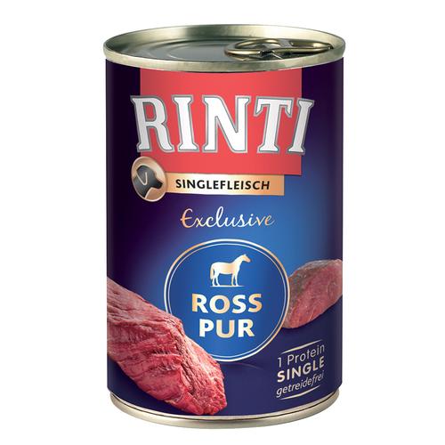 24 x 400g Exclusive Pur RINTI Hundefutter nass