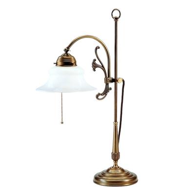 Berliner Messinglampen Tischlampe ELISABETH, bronze / altmessing, für Wohn- / Esszimmer, Messing, Antik, Tischlampe Image