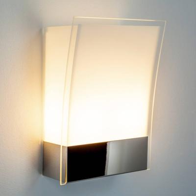 Lindby Malthe - moderne Wandleuchte aus Glas und Metall