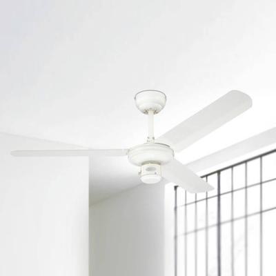 Westinghouse Deckenventilator Industrial weiß leise Ø 122 cm, weiß / opal, für Wohn- / Esszimmer, Metall, Modern Image