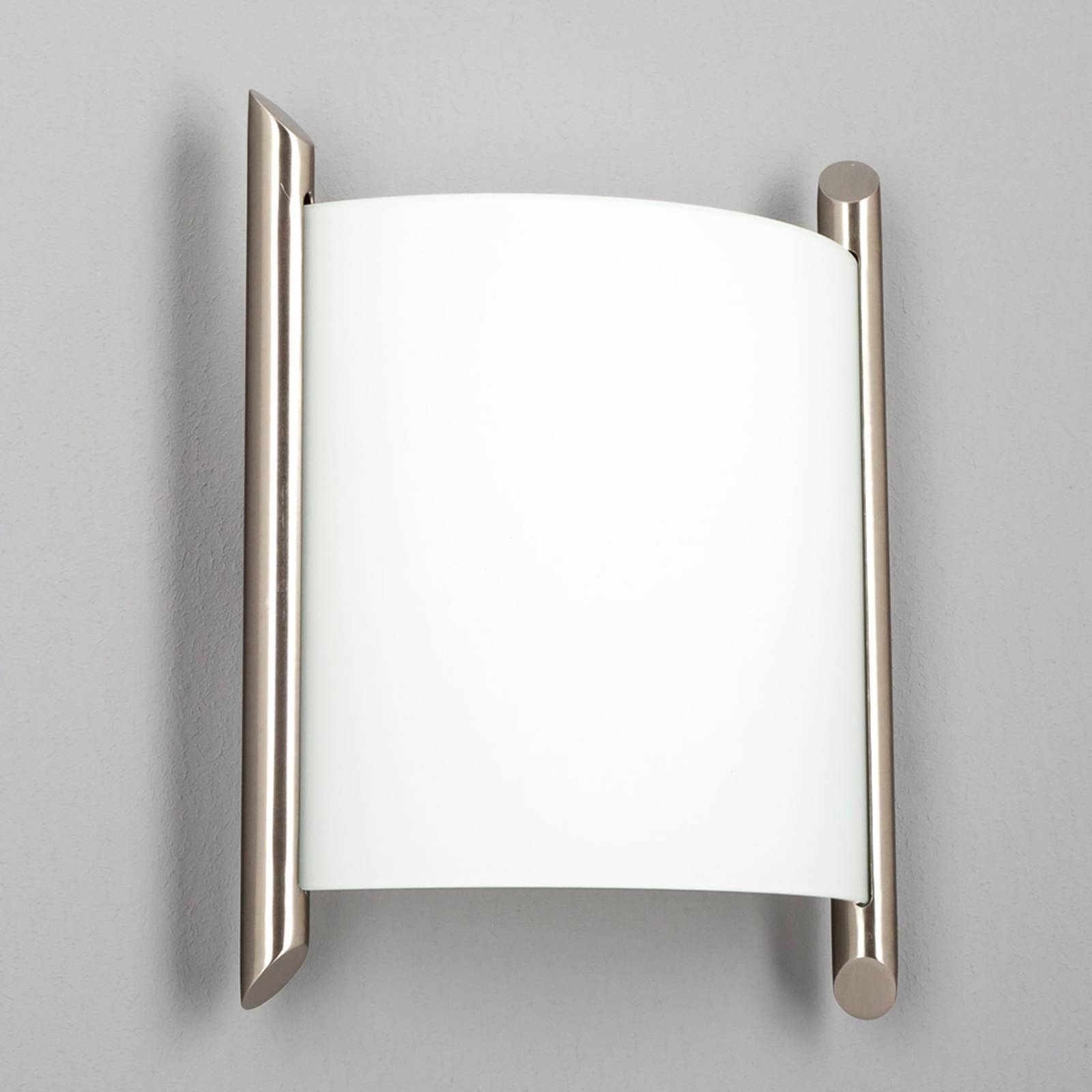 Wandlampe Filippa Lindby, dimmbar, alu / grau / zink, für Flurbereich, Metall, Modern, Wandleuchte, Wandlampe Innen