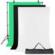 Professional Photo Studio 2x3 Meter Background Stand Support Kit with Photo Backgrounds Backdrop Screen All in 1 Photography Set Come with Carry Bag