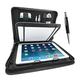 Wedo 587590101 Elegance Organizer (für Tablet PC 24,6 cm (9,7 Zoll) bis 26,7 cm (10,5 Zoll), inkl. Touch Pen, mit Universalhalter) schwarz