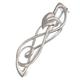 Alexander Castle 925 Sterling Silver Charles Rennie Mackintosh Brooch for Women - Silver Brooch Pin with Jewellery Gift Box - 45mm x 14mm