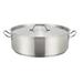 Winco 15-Quart Braiser w/ Lid Stainless Steel in Gray | 8 H x 19.31 W in | Wayfair SSLB-15