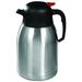 Winco Hot Beverage Servers Coffee Carafe Stainless Steel in Black/Brown/Gray | 10.13 H x 6.5 W x 5.5 D in | Wayfair CF-2.0