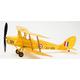 RAF Tiger Moth Bi-Plane Model Airplane Complete Vintage Model Rubber-Powered balsa Wood Aircraft kit That Really Flies!