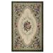 White 20 x 0.5 in Area Rug - Brumlow Mills Nevaeh Floral Beige Area Rug Plastic | 20 W x 0.5 D in | Wayfair 3529-2