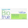 Bausch + Lomb Biotrue ONEday Tageslinsen, sphärische Kontaktlinsen, weich, 30 Stück / BC 8.6 mm / DIA 14.2 / -4.5 Dioptrien (1er Pack)