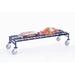 Nexel Mobile Dunnage Rack w/ 2 Braking Casters Metal | 12 H x 30 W x 18 D in | Wayfair DM1830ZB