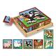 Melissa & Doug | Farm Cube Puzzle | Puzzles | Wooden Toy | 3+ | Gift for Boy or Girl