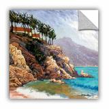 ArtWall Cabo San Lucas by Rick Kersten Removable Wall Decal Canvas/Fabric in Brown/Green/Indigo | 18 H x 18 W in | Wayfair 0ker035a1818p