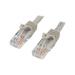 StarTech.com 45PATCH15GR 15 ft. Cat 5E Gray Snagless UTP Patch Cable