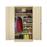 Tennsco Corp. Standard 72"H x 36"W x 24"D 2 Door Storage Cabinet in Brown | 72 H x 36 W x 24 D in | Wayfair 7220-216