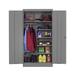 Tennsco Corp. Standard 72"H x 36"W x 24"D 2 Door Storage Cabinet in Gray | 72 H x 36 W x 24 D in | Wayfair 7220-2