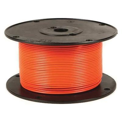 GROTE 87-5012 Primary Wire, GPT, 10 AWG, 1C C, Orange, PVC, Stranded, 60V, 100