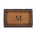 Windsor Monogrammed Coco Door Mat - 30" x 48", L - Frontgate