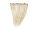 Love Hair Extensions Clip-In Haarverlängerung 100 % Echthaar, 40 cm, 60 Pure Blonde