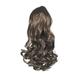 Love Hair Extensions Kunsthaar-Pferdeschwanz Gushy Bird mit Kordelzug 40,5 cm, 4 Chestnut Brown