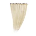 Love Hair Extensions Einteilige 100% Echthaar-Clip-In-Extensions - maximales Volumen Farbe 60 - klares Blond - 46cm, 1er Pack (1 x 35 g)