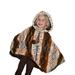 Little Girls Tiger Lilly Faux Fur Poncho 1T-6