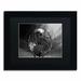 Trademark Fine Art 'World's Fair' by Yale Gurney Framed Graphic Art Canvas in Black/White | 11 H x 14 W x 0.5 D in | Wayfair YG0005-B1114BMF