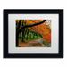 Trademark Fine Art 'Tidal Basin Autumn 2' by CATeyes Framed Photographic Print Canvas in Green | 11 H x 14 W x 0.5 D in | Wayfair MZ0310-B1114MF