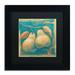 Trademark Fine Art 'Lovely Fruits I' by Daphne Brissonnet Framed Painting Print Canvas | 11 H x 11 W x 0.5 D in | Wayfair WAP0014-B1111BMF