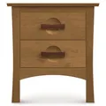 Copeland Furniture Berkeley 2 Drawer Nightstand - 2-BER-20-23