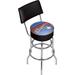 Trademark Global NBA 31" Swivel Bar Stool Metal in Gray | 41.75 H x 20 W x 20 D in | Wayfair NBA1100HC-SDC