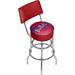 Trademark Global NBA 31" Swivel Bar Stool Metal in Gray | 41.75 H x 20 W x 20 D in | Wayfair NBA1100HC-WB