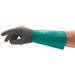 ANSELL 58-435 15" Chemical Resistant Gloves, Nitrile, 10, 1 PR