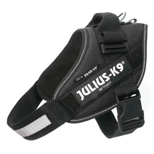 Julius-K9 IDC®-Powergeschirr für Hunde in schwarz, Größe 0