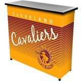 Trademark Global Hardwood Classics Home Bar w/ Wine Storage Metal | 36 H x 15 D in | Wayfair NBA8000HC-CC