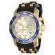 INVICTA 17880 - Men's Watch, Black Rubber Strap, Black/White, Pro Diver